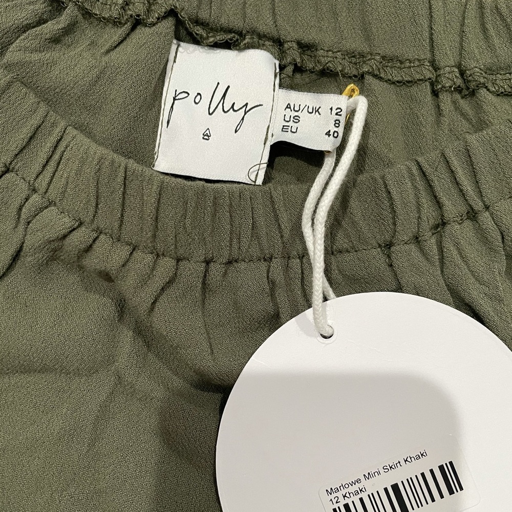 Princess Polly Marlowe Khaki mini Skirt